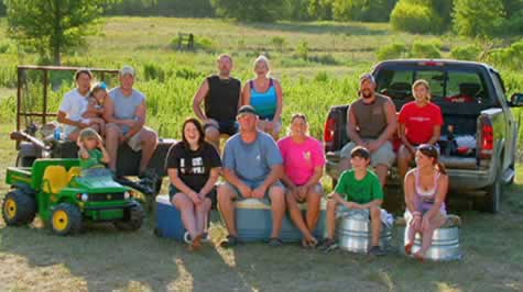 Photo of the cast of "My Big Redneck Vacation"