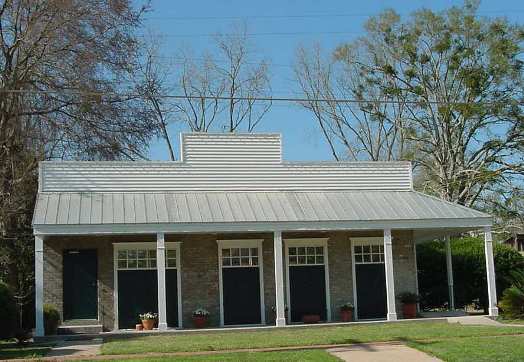 Dentist office in a plantation style home, on Main Street, St. Francisville, Louisiana