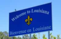 Welcome to Louisiana ... Bienvenue en Louisiane
