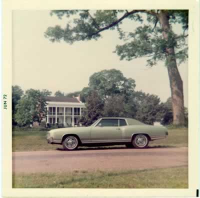 Visiting Loyd Hall near Cheneyville, Louisiana, June, 1972