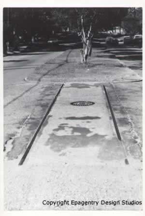 The Last of the Streetcar Tracks, Baton Rouge, Louisiana