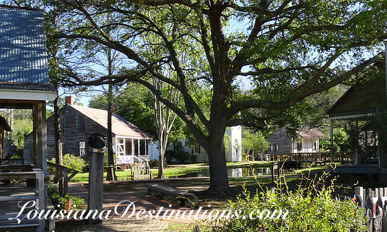 Scene at Acadian Village,  Lafayette, Louisiana
