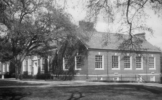 Prescott Memorial Library at Louisiana Polytechnic Institute in Ruston, Louisiana
