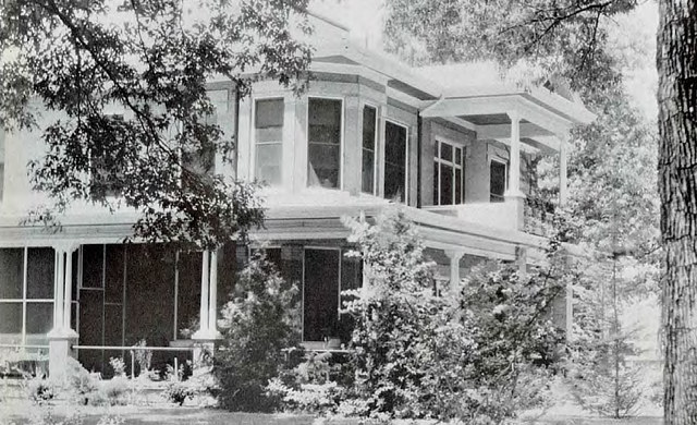 The President's Home at Louisiana Polytechnic Institute in Ruston, circa 1937