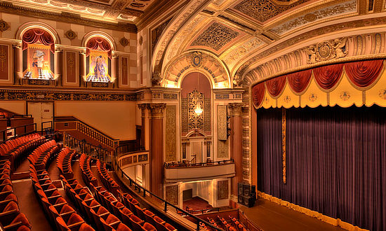 Interior view of the Strand Theatre in Shreveport, Louisiana ... photo courtesy of The Strand Theatre