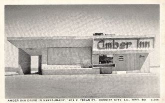 Amber Inn Drive-In Restaurant, E. Texas Street, U.S. Highway 80