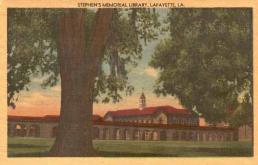Stephen's Memorial Library, Lafayette, Louisiana