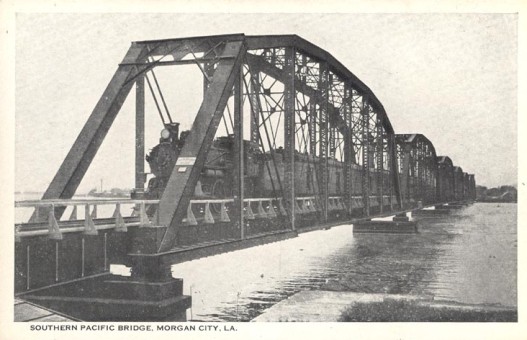 Southern Pacific Railroad Bridge over the Atchafalaya River, Morgan City, Louisiana