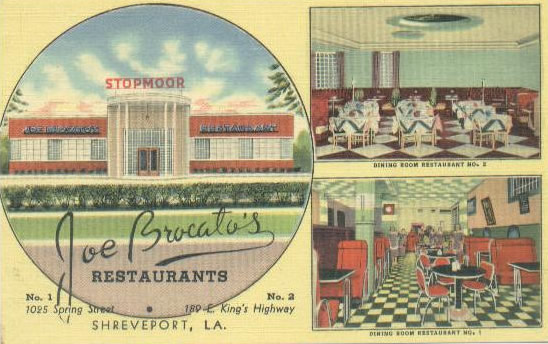 Joe Brocato's Restaurant in Shreveport, Louisiana