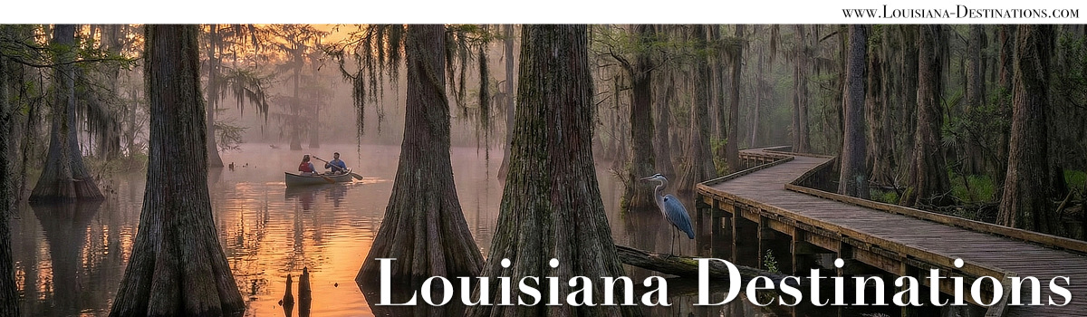 Louisiana Destinations ... Travel Across the Bayou State